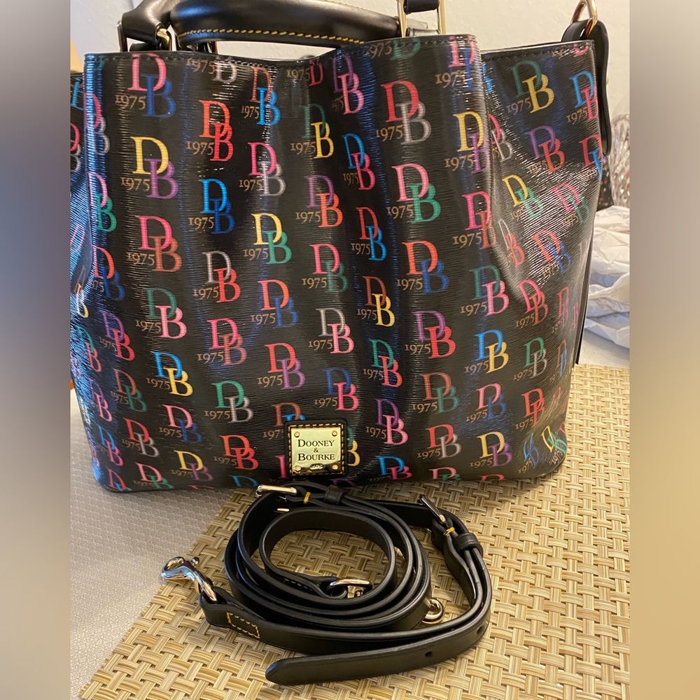 Dooney and Burke medium multicolor DB75 Brenna.